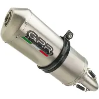 Gpr Exhaust Systems Satinox Bmw R 1150 Rt 00-06 Cat Homologeret Slip On Lyddæmper