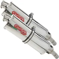 Gpr Exhaust Systems Trioval Dual Suzuki Gsx-r 1000 K9 09-11 Homologeret Slip On Lyddæmper