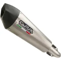 Gpr Exhaust Systems Gp Evo4 Titanium Dual Dorsoduro 1200 11-16 Homologeret Slip On Lyddæmper