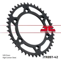 Jt 520 Jtr897.42 Steel Bagtandhjul