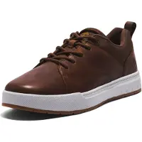 Timberland Timberlandtil mænd. TB0A5Z1S3581 Maple Grove Brown low top lædersko med snørebånd (42), Brun, Fast, Blonder, Casual, Bæredygtig