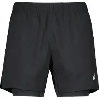 Asics Asicstil mænd. 2011D218 Shorts Core 2in1 5In sort (L), Sport, Multisport, Polyester
