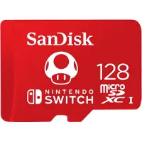 SanDisk Nintendo Switch microSD - 100MB/s - 128GB - Mario edition
