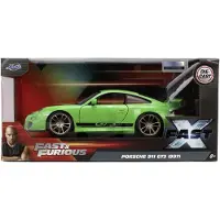 Simba Jada Fast & Furious 2007 Porsche 911 GT3 1:24 9334919314R00