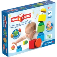 Geomag Magnetlegetøj - Magic Stacking - 8 Dele - - OneSize - Magnetlegetøj