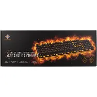 Deltaco DK210 Gaming Tastatur, LED, USB, Nordic