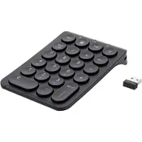 Deltaco Wireless Numbered Keypad Black - Numpad - Sort