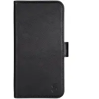 Gear tegnebog taske iPhone 14 Plus 2in1, sort