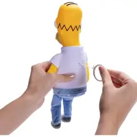 Simpsons Shelf Talkers Homer 12" Talking Plush fra Pull String Toy Collectible Plys