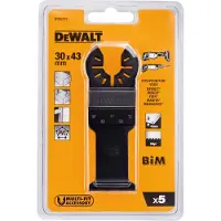 DeWalt DT20723-QZ - Dybdeskæringssavklinge - for træ, plastik, træ med søm, gipsplade, multimateriale - 5 stykker - bredde: 30 mm