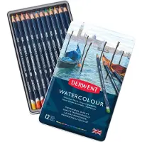 Derwent Metallisk Akvarelblyant 12 Enheder