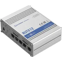 Teltonika RUTX12 - Trådløs router - WWAN 5-port switch - 1GbE, PPP, Modbus - Wi-Fi 5 - Dual Band