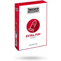 Secura Extra Fun 48 pcs Condoms