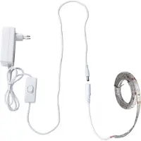Airam LED Strip 4,8W/m 3000K IP20 1m 9610482 Modsvarer: N/A