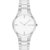 Calvin Klein CK Dameur 25200332 Admire Hvid/Stål Ø36 mm