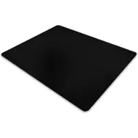 Floortex Advantage stoleunderlag PVC 90x120 cm tæppe sort