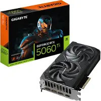 Gigabyte GeForce RTX 5060 Ti WINDFORCE OC 8G - OC Edition - grafikkort - GeForce RTX 5060 Ti - 8 GB GDDR7 - PCI Express 5.0 - 3 x DisplayPort, HDMI