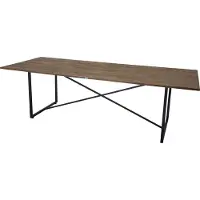 Venture Home - Spisebord, Pandy 100x250 cm - Brun - Spiseborde - - Homeroom