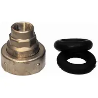 Isiflo Murgennemføring 32mm-1 muffe - med 2 omløber.