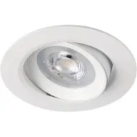 Eglo SARTIANO indbygningsspot, 3000K, dæmpbar, hvid, 3-pak