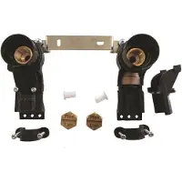 Unite koblingsdåse rødgods dobbelt push 15 mm x 12