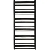 Kriss Space håndklædetørrer 1337 x 600 mm mat sort
