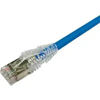AMP NETCONNECT Patchkabel kat 6A S/FTP PiMF, længde: 7,5 m farve: blå med LSZH kappe