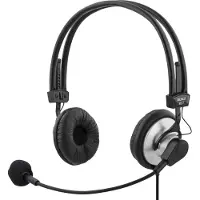Deltaco headset med mikrofon og volumekontrol 2m ledning 6928858361002 Modsvarer: N/A