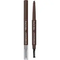IsaDora Sculpting Brow Pen With Brush Øjenbrynsblyant 0.2 g Nr. 02 - Dark Brown