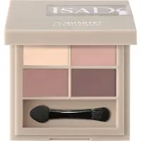 IsaDora The Eyeshadow Quartet Øjenskygge 4 g Nr. 01 - Muddy Nudes