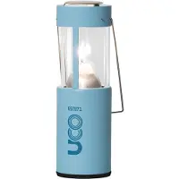 Uco Original Candle Lantern Powder Coated Glacier Opdateret farve 6,5 tommer