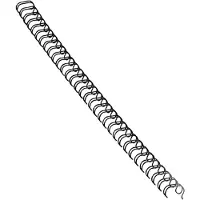 Fellowes Spiralrygge 3:1 wire 12mm sort A4 81-100ark (100 stk.)