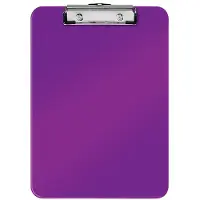 Leitz WOW - Clipboard - for A4 (210 x 297 mm) - kapacitet: 80 ark - lilla