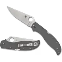 Spyderco Strech 2 Xl Grey G-10 CPM
