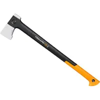 Fiskars X28, Enkelt økse, Flækøkse, 1 stk, Sort, Orange, Stål, 710 mm, 1,77 kg