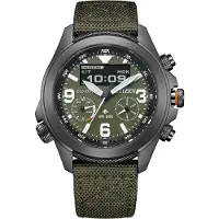 Citizen Herreur JV1005-02W Promaster Grøn/Tekstil Ø44 mm