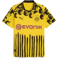 Puma KIDSUPER x BORUSSIA DORTMUND Authentic Jersey Men, Sport, Faster Yellow/Black, XS