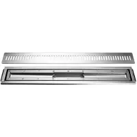 Unidrain armatur/ramme/rist vinyl 800 mm