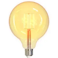 Deltaco Smart Home LED filamentpære E27, 5,5W, 470 lm, dæmpbar SH-LFE27G125 Modsvarer: N/A