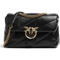 Pinko Håndtaske 'Sacs à main Love Puff Classic Cl Sheep Nap Noir' sort