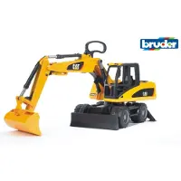 BRUDER Arbejdsmaskine - CAT Mobil Gravemaskine - 02445 - - OneSize - Bil