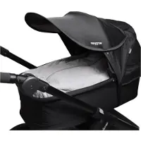 Easygrow Solskærm Til Barne/klapvogn - Universal - UV50+ - Sort - - OneSize - Solskærm