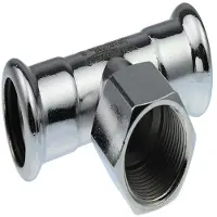 Vsh Fabrieken Vsh fz press tee 76 - 3/4'' - 76 mm m-bakke