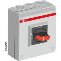 ABB OTE16T6M, Ledningsført, 6P, IP65, 130 mm, 85 mm, 150 mm