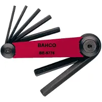 Bahco BE-9776, 1.5,2,2.5,3,4,5,6 mm, 150 g