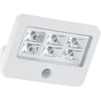 Eglo GAVELLO UDENDØRS M/SENSOR U/BATTERI HVID 4000K