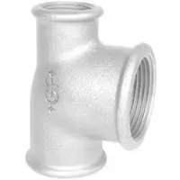 +GF+ Tee galvaniseret 1 1/4 x 1 1/4 x 3/4