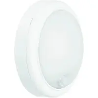 Philips MAZDA Vægplafond Rund WL007C Ø182 1300lm 15W 4000K IP54 med sensor