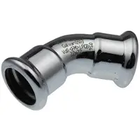 Vsh Fabrieken VSH bøjning 45° muffe/muffe 108 mm fz