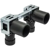 Uponor Koblingsdåse PEX Q&E M7A dobbelt 15 mm X 1/2